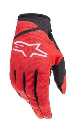LUVA ALPINESTAR RADAR 22 VERMELHO PRETO XL