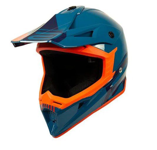 CAPACETE ASW CORE LEGACY AZUL LARANJA 60  EAN  7908377105737