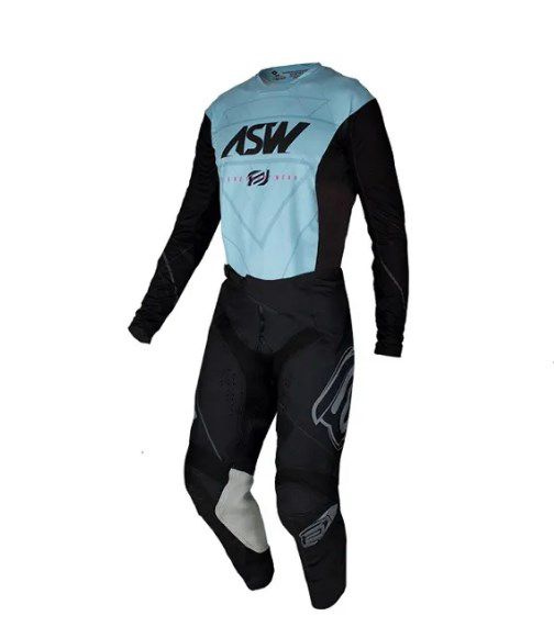 CONJUNTO ASW PODIUM VERTICE 21 PRETO AZUL CLARO 44/G  EAN :7908377109582
