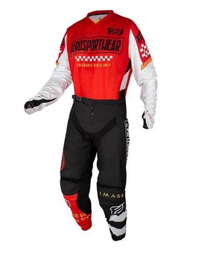 CONJUNTO ASW IMAGE KNIGHT 21 VERMELHO PRETO BRANCO 44/G  EAN  7908377109308