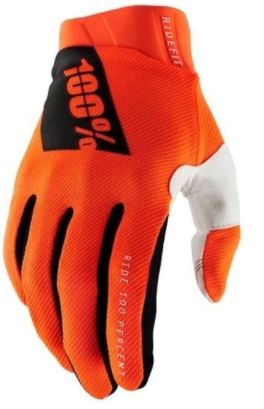 LUVA 100% RIDEFIT LARANJA L