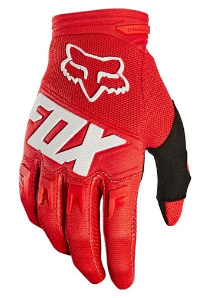 LUVA FOX DIRTPAW RED M