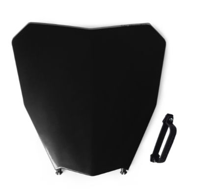 NUMBER PLATE CRF 250F PRETO C/ PASSA-CABO NEXT