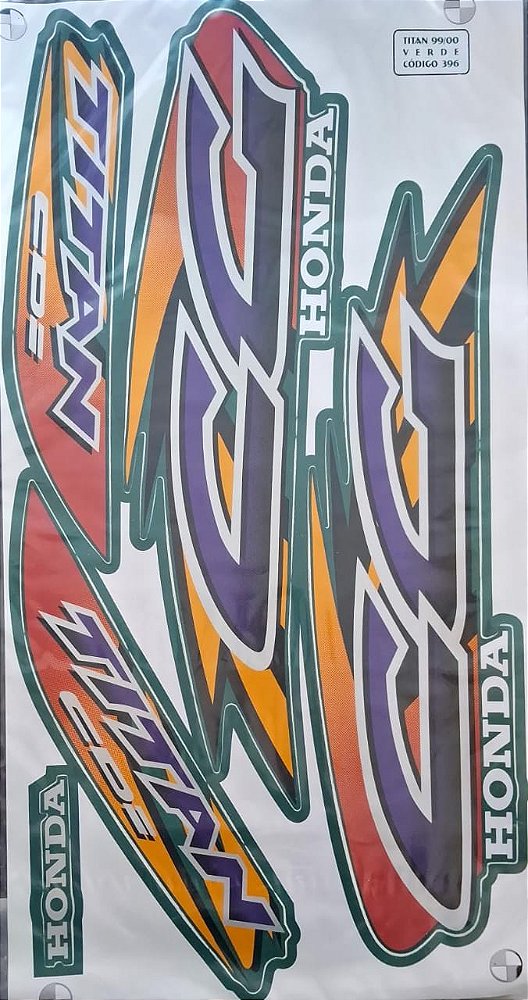 ADESIVO TITAN 99/00 VERDE