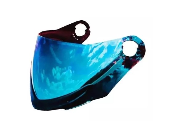 VISEIRA CAPACETE TORK NEW LIBERTY THREE/NEW ATOMIC/ZEUS AZUL IRIDIUM