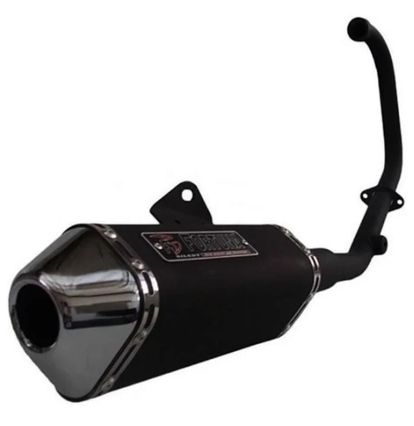 ESCAPAMENTO FAZER 250 MINI TRI PRETO