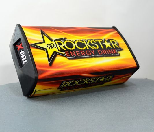 PROTETOR GUIDAO FAT BAR ROCKSTAR AMARELO