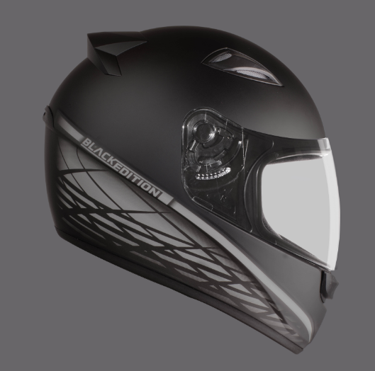 CAPACETE EBF NEW SPARK BLACK EDITION 2 PT/FOSCO/PTA 60
