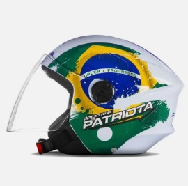 CAPACETE TORK NEW LIBERTY THREE PATRIOTA BC/VD 60