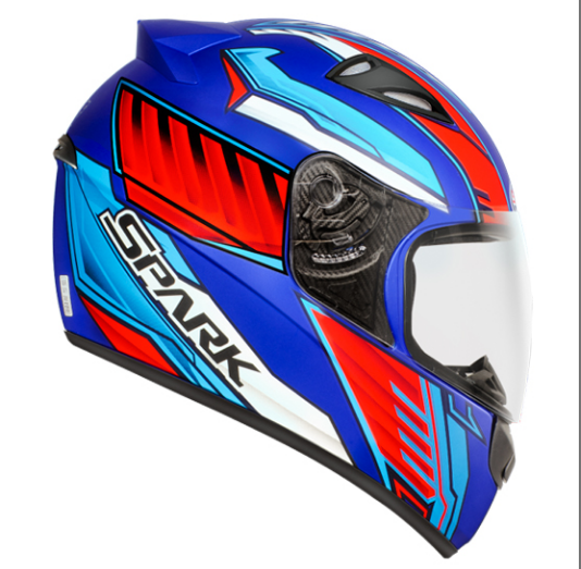 CAPACETE EBF INDIAN FOSCO/AZUL 60