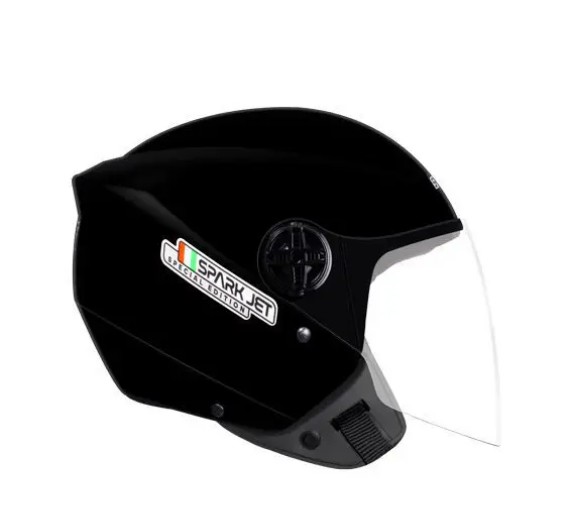 CAPACETE EBF SPARK JET SPECIAL EDITION PRETO FOSCO 56