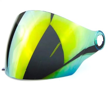 VISEIRA CAPACETE TORK NEW LIBERTY THREE/NEW ATOMIC/ZEUS DOURADA