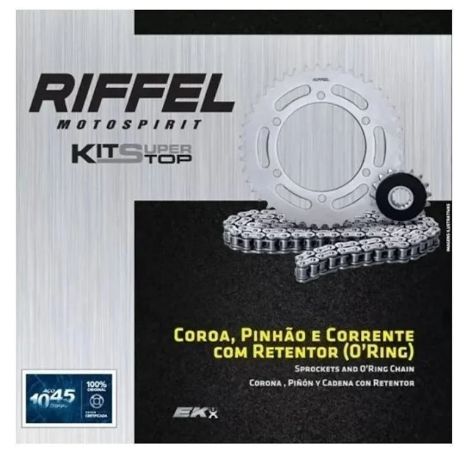KIT RELAÇAO GSX 1000 07/08 SRAD (COROA/PINHAO)
