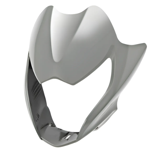 CARENAGEM FAROL TITAN 150 09/10 PRATA LUMIAR MOD