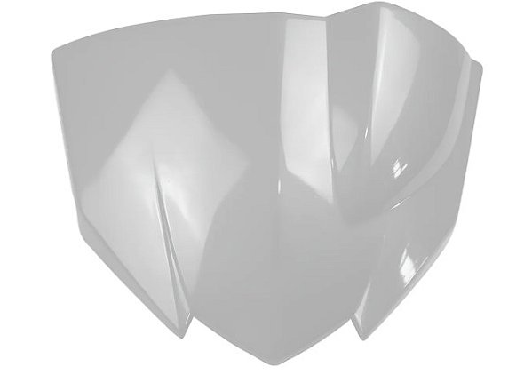 CAPA PAINEL FAZER 150 14/20 BRANCO METALICO(CIMA FAROL PAINEL)
