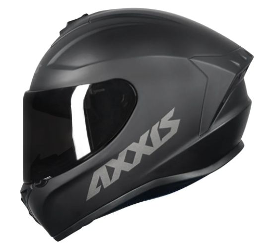 CAPACETE AXXIS DRAKEN SOLID/MONO MATT BLACK 58/M