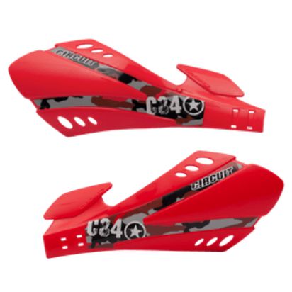 PROTETOR MAO CIRCUIT SX VERMELHO