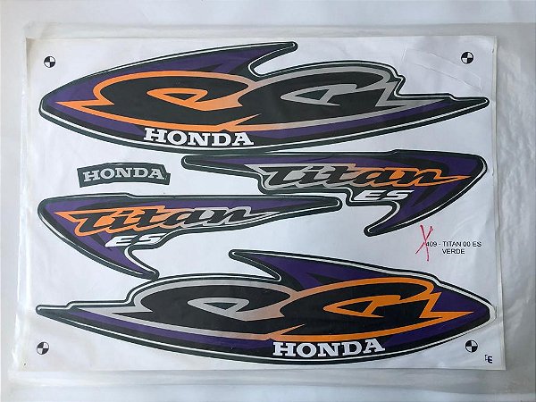 ADESIVO TITAN 125 00 ES VERDE