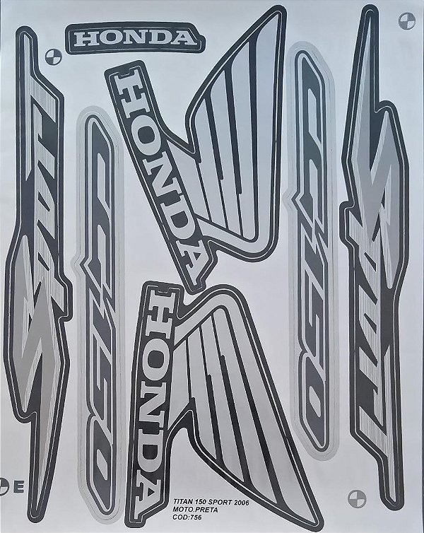 ADESIVO TITAN 150 06 SPORT