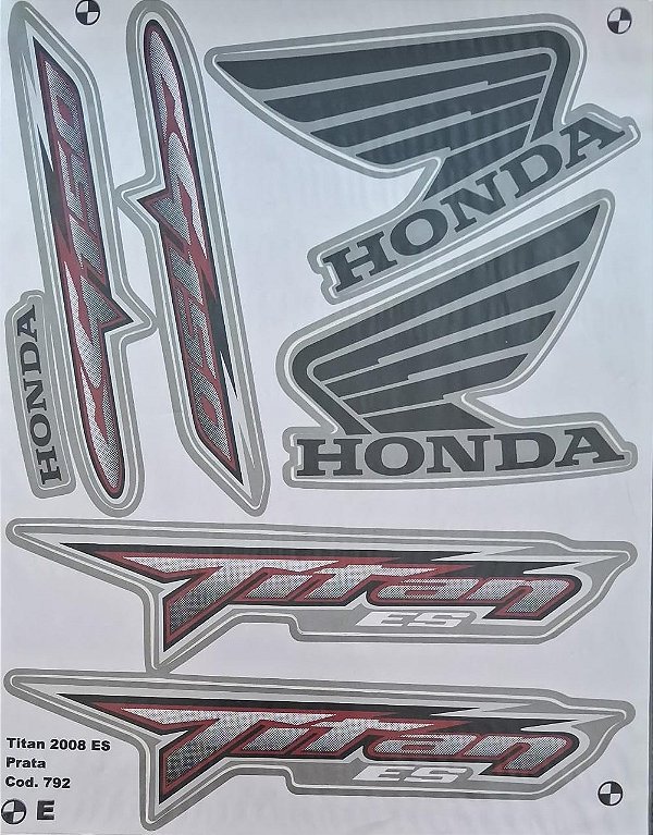 ADESIVO TITAN 150 08 ES PRATA