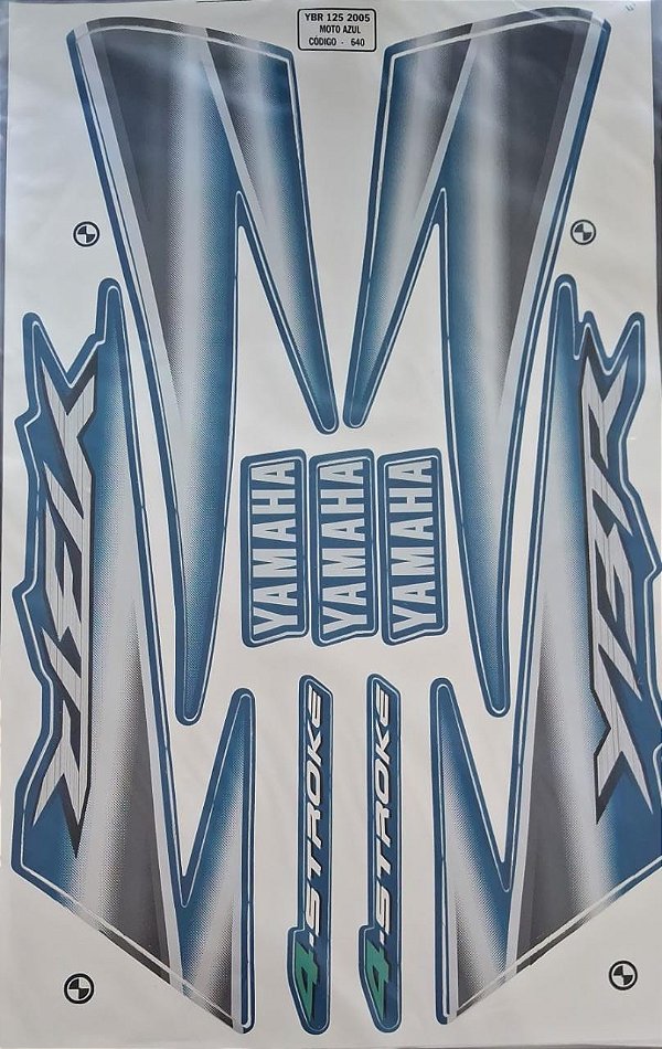ADESIVO YBR 05 AZUL (OBS)