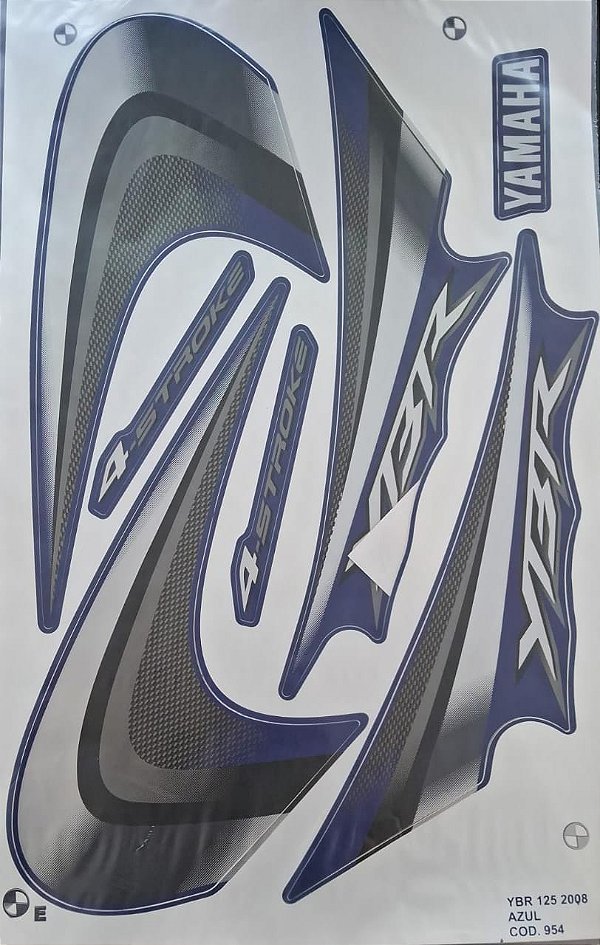 ADESIVO YBR 08 AZUL