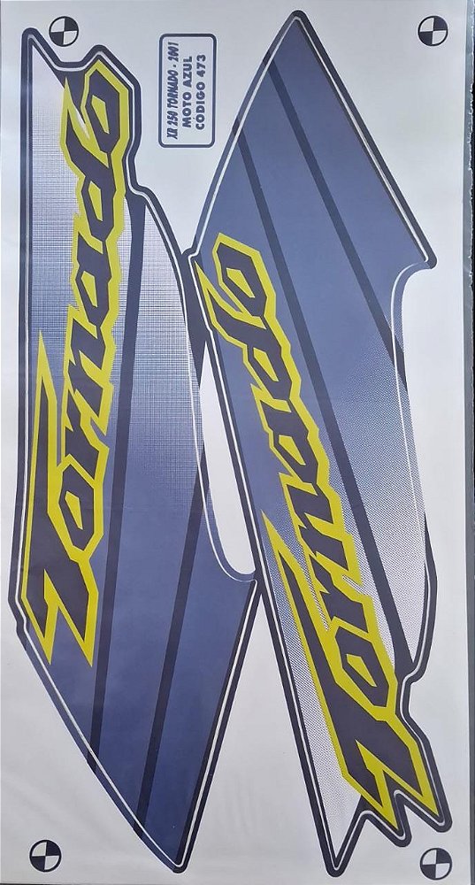 ADESIVO TORNADO 01 AZUL