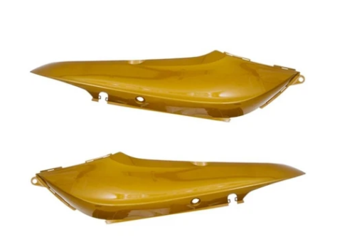 TAMPA LATERAL BIZ 125 11 AMARELO EX@@