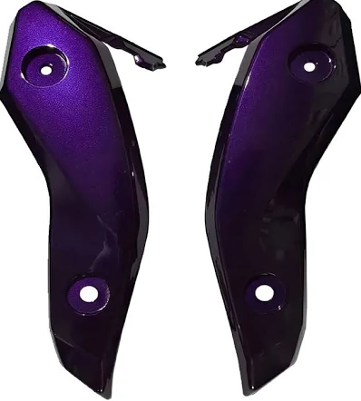 CARENAGEM FAROL FAZER 250 11/13 ROXA LATERAL@@@