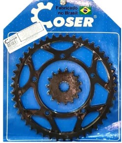 KIT RELAÇAO LANDER/TENERE 250(COROA/PINHAO)48/13