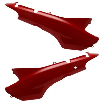 TAMPA LATERAL BIZ 100 02/03 VERMELHO