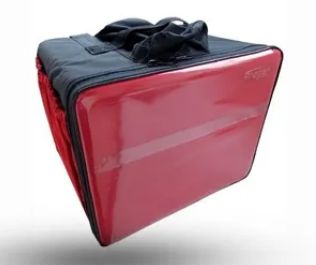 MOCHILA PIZZA 60 LTS VERMELHA 45,5X31X45