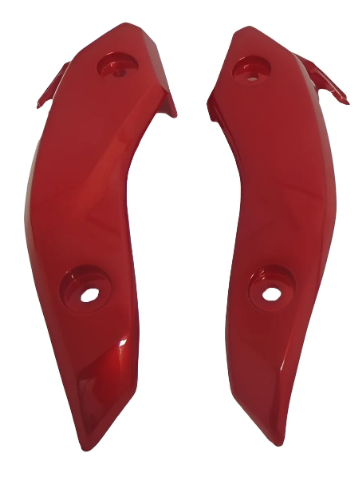 CARENAGEM FAROL FAZER 250 11/13 VERMELHA LATERAL