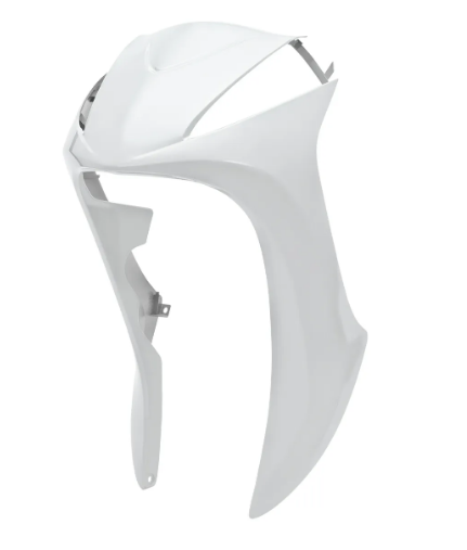 CARENAGEM FRONTAL BIZ 125 13/14 BRANCO EX