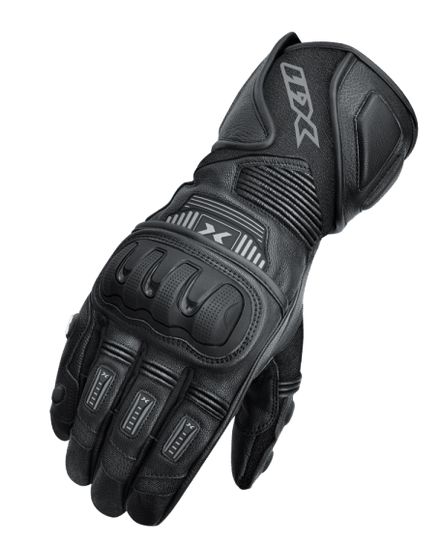 LUVA X11 IMPACT 2 CANO LONGO COURO PTO (G)