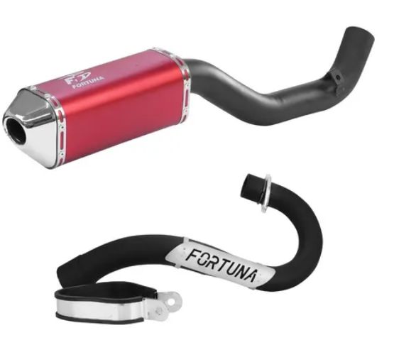 ESCAPAMENTO CRF 230 MINI TRI VERMELHO