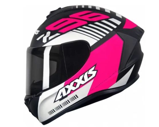 CAPACETE AXXIS DRAKEN Z96 MATT BLACK/RED/WHITE 58/M