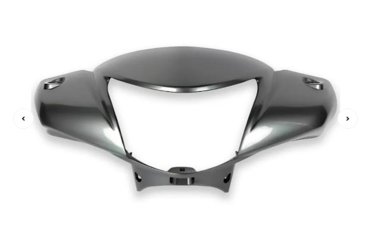 CARENAGEM FAROL BIZ 125 12 PRATA IBIUNA