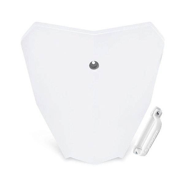 NUMBER PLATE CRF 230 BRANCO C/PASSA-CABO NEXT