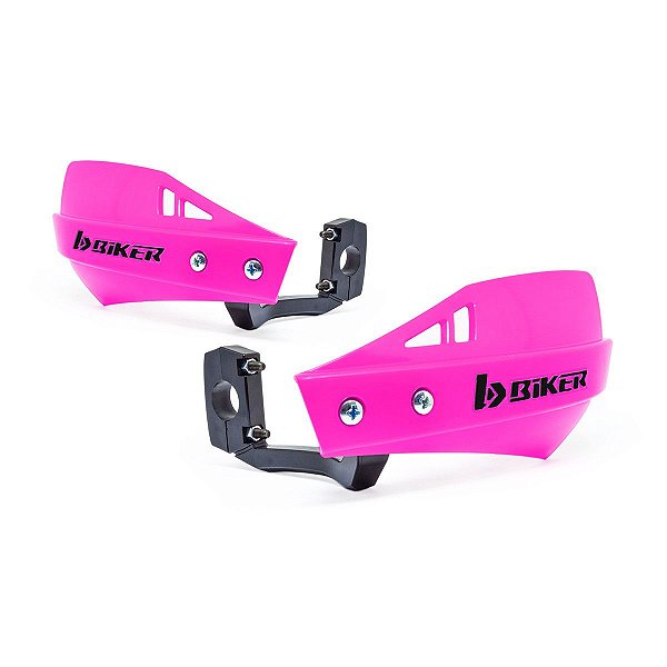 PROTETOR MAO BIKER MX1 ROSA NEON