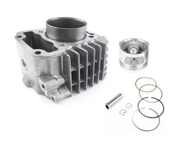KIT CILINDRO BIZ 110i/POP 110Ii C/PISTAO/ANEIS/JUNTAS
