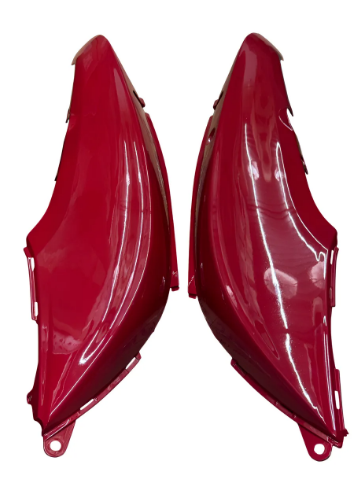 TAMPA LATERAL BIZ 125 13 VERMELHA PIMENTA PEROLIZ