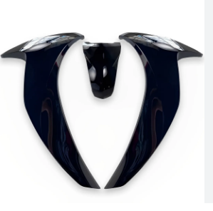 CARENAGEM FRONTAL BIZ 125 18 PRETO BASALTO PEROLIZADO