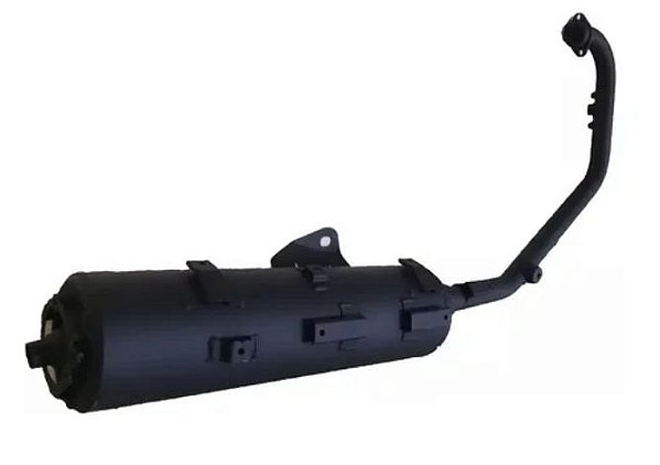 ESCAPAMENTO FAZER 250 10 MOD ORIGINAL PRETO