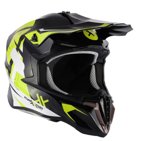 CAPACETE MATTOS RACING COMBAT MMXIV AMARELO FLUOR 58