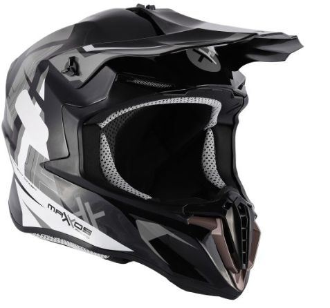 CAPACETE MATTOS RACING COMBAT MMXIV CINZA 62