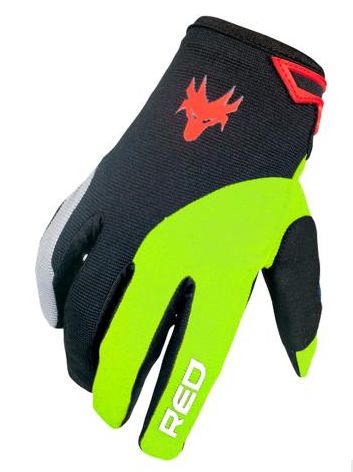 LUVA RED DRAGON RACING VERDE FLUO M