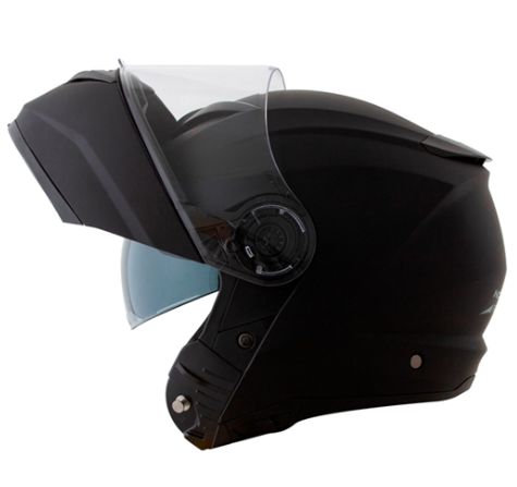 CAPACETE NORISK FORCE MONOCOLOR MATTE BLACK 58/M