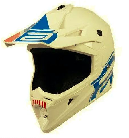 CAPACETE ASW CORE LEGACY BRANCO AZUL VERMELHO 62  EAN  7908377106253