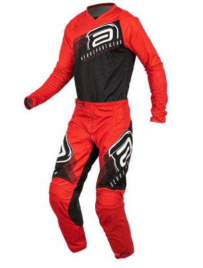 CONJUNTO ASW IMAGE SPARK 22 VERMELHO PRETO 48/GG  EAN  7908377127630